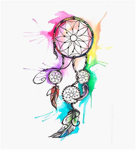 Transparent Dreamcatcher Clipart - Watercolor Dream Catcher Png, Png ...