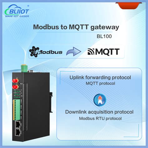 BLIIoT BL100 Modbus To MQTT Gateway