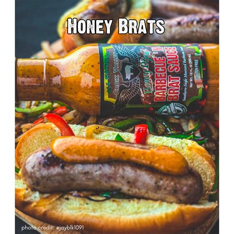 Croix Valley Honey Dijon Barbecue N Brat Sauce Croix Valley Foods