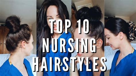 NURSING HAIRSTYLES UNDER 2 MINUTES TOP 10 HOW TO EASY