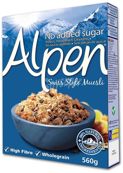 Alpen Cereales Muesli 560 Gr