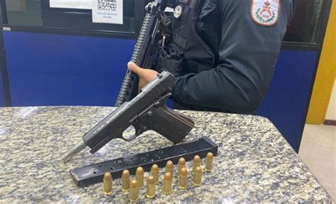 Pm Apreende Pistola Em Barra Mansa Polícia Foco Regional