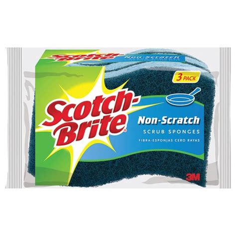 Scotch Brite Non Scratch Scrub Sponge Mp 3 8 D Blains Farm And Fleet