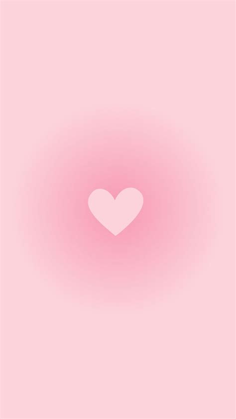 Pink Aura Heart Wallpaper Artist Hue