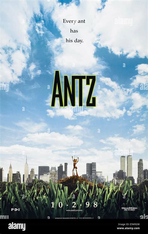 Antz Us Advance Poster Art 1998 ©dreamworkscourtesy Everett