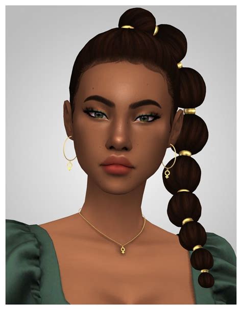 Monica Hair Aladdin The Simmer Sims Hair Sims 4 Afro Hair Afro Hair Sims 4 Cc