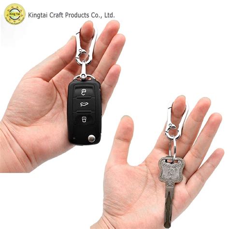 Wholesale Leather Car Keychain Detachable Kingtai Manufacturer And