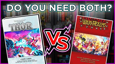 Double Dip Or Skip Thor By Jason Aaron Vs War Of The Realms Omnibus