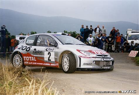 Gr Nholm Marcus Rautiainen Timo Peugeot Wrc Adac Rallye