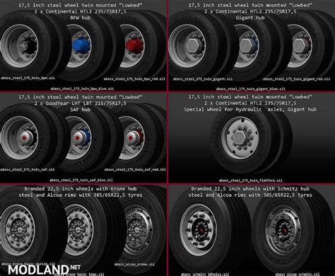 Abasstreppas Trailer Wheel Pack V 1 1 ETS 2