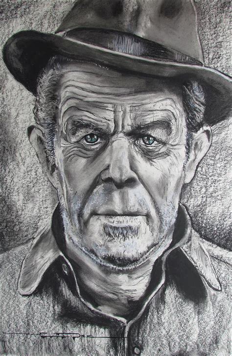 Small Change For Tom Waits Drawing By Eric Dee