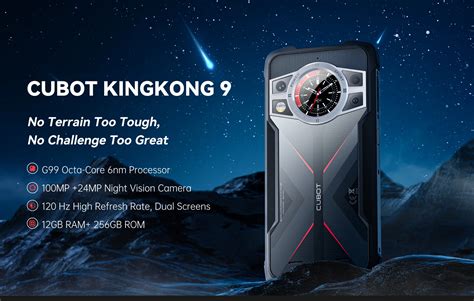 Cubot King Kong 9 Rugged Smartphone Android 13 G99 Ip68 Ip69k 12 256gb