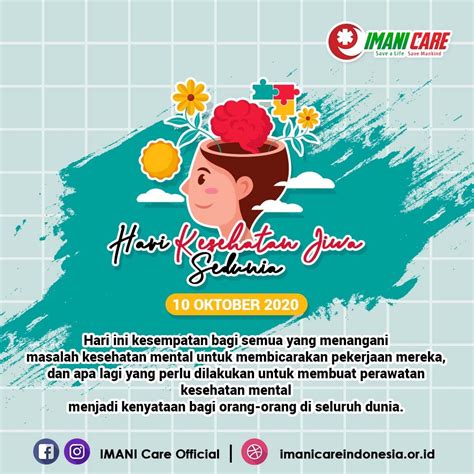 Selamat Hari Kesehatan Mental Dunia Sarakianzr