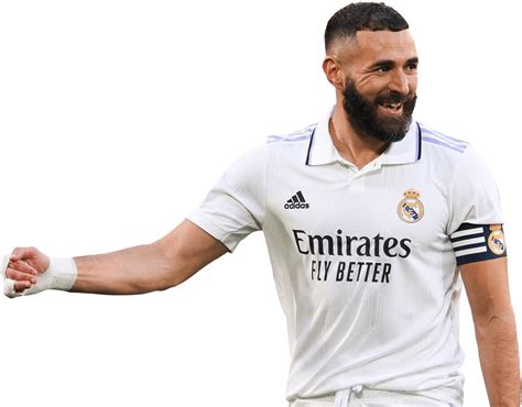 Karim Benzema Real Madrid Football Render FootyRenders