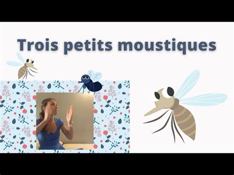 Trois petits moustiques Chanson dété éveil musical YouTube