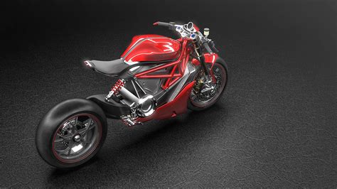 Ducati Monster Electric Concept On Behance