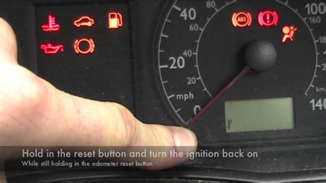 Vw Polo Service Light Reset Youtube