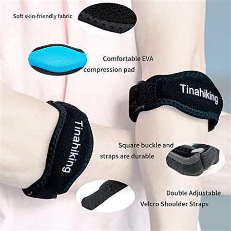 Elbow Brace for Tendonitis and Tennis Elbow 2 Pack, Tennis Elbow Brace for Women and Men,Lateral ...