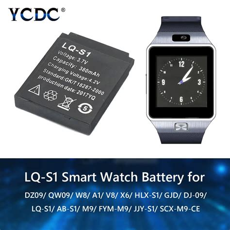 LQ S1 3 7V Rechargeable Li Ion Polymer Battery For Smart Watch HLX S1