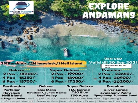 Explorle Andaman Nts Days Holiday Packages To South Andaman