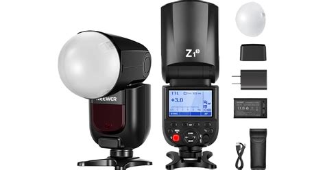 Neewer Z S Ttl Round Head Flash Speedlite With Magnetic