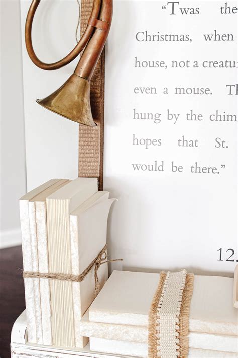 Decorative Book Stack Diy With Old Books Caitlin Marie Design