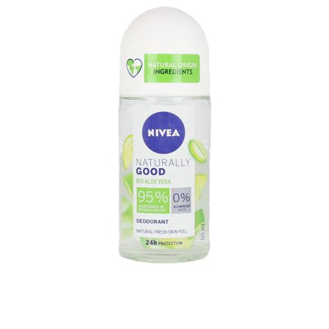 Nivea Naturally Good Aloe Vera Desodorizante Roll On Ml