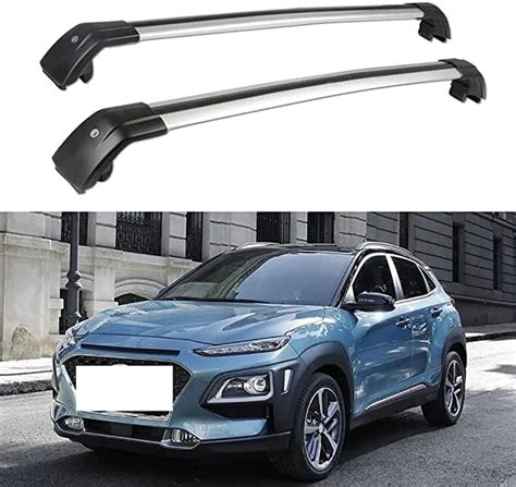 2 Stück Auto Crossbar Dachträger für Hyundai Kona Kona EV 2017 2020