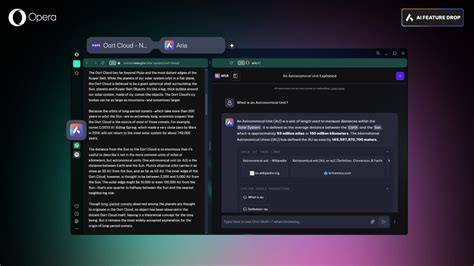 Aria Ai In Your Browser Tab Ai Feature Drop Blog Opera News