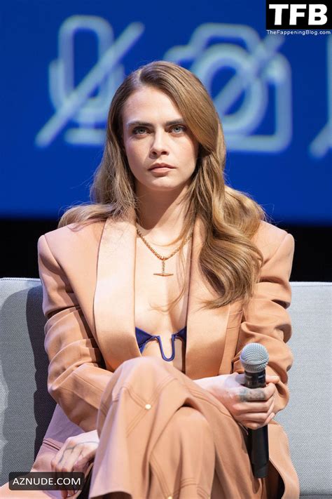 Cara Delevingne Sexy Seen Flaunting Her Hot Figure At The Mipcom Presenting Planet Sex In Cannes