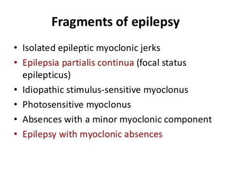 Approach Myoclonus