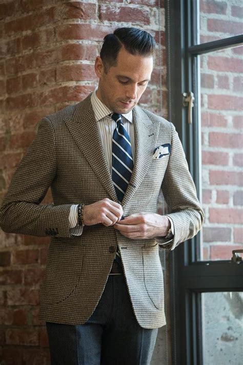 How To Wear A Houndstooth Blazer He Spoke Style