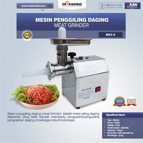 Jual Mesin Penggiling Daging Meat Grinder MKS 8 Di Pekanbaru Toko