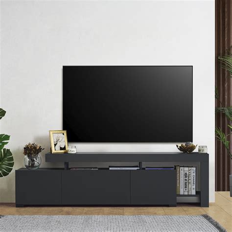 Latitude Run Ryelyn TV Stand For TVs Up To 80 Reviews Wayfair