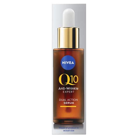 Buy Nivea Q10 Anti Wrinkle Expert Dual Action Serum 30ml Online At