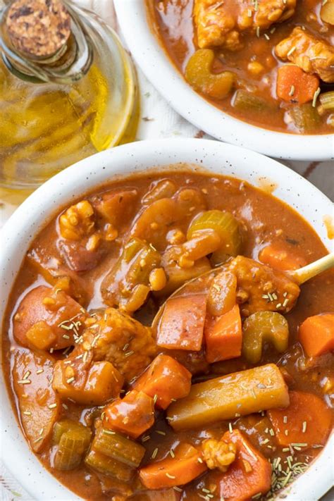 Vegan Beef Stew Plant Well