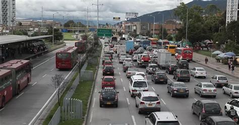 Movilidad Bogotá así será el pico y placa para vehículos particulares