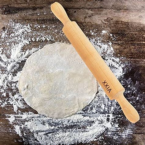 Classic Rolling Pin – Rolling Pin for Baking – for Fondant, Pie Crust ...