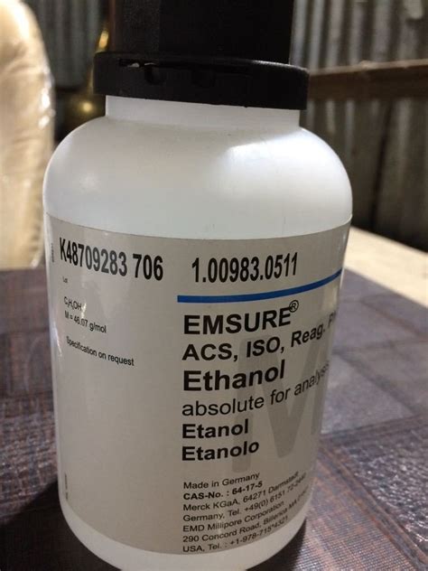 Emsure Ethanol Merck At Rs Litre Ethyl Alcohol In Pune Id