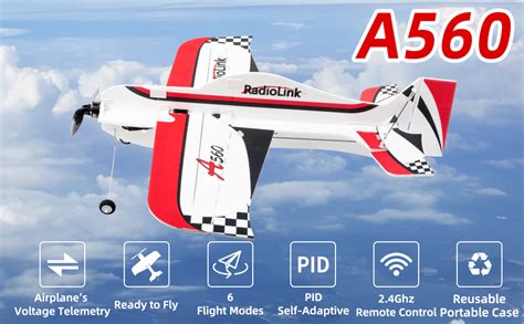 Amazon Radiolink A Ready To Fly Rtf Channels Rc Airplane