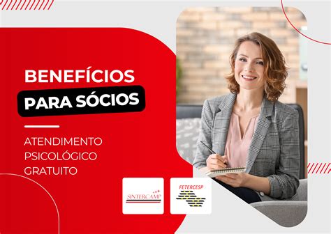 Benef Cios Para S Cios Atendimento Psicol Gico Gratuito