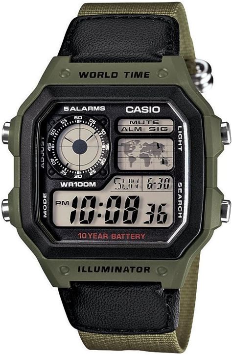 Casio Erkekler Ae Whb Bv Y L Pil Zle Ye Il Kuvars Zle