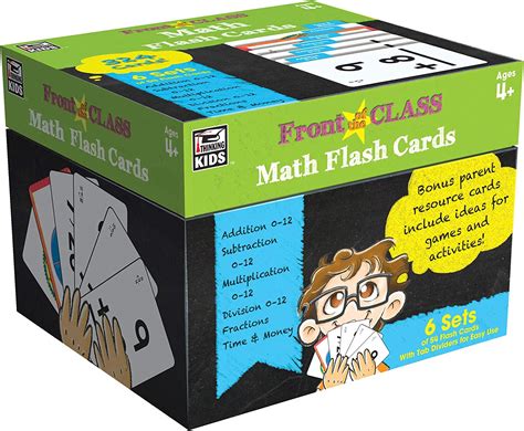 Amazon Carson Dellosa Math Flash Cards Full Sets For Addition