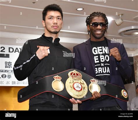 Tokyo Japan 18th May 2017 L R Ryota Murata Hassan N Dam N Jikam