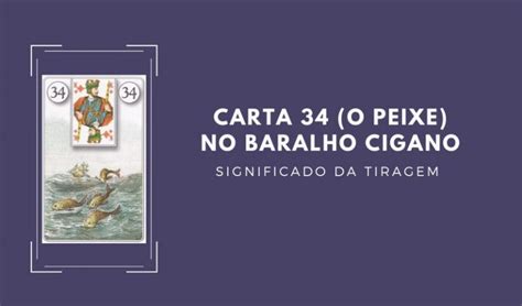 Carta No Baralho Cigano O Peixe Significados Divinos