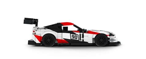 Lego Toyota Supra MK5 MKV Gazoo Racing GR custom made Lego Speed Champions, Lego Castle, Awesome ...