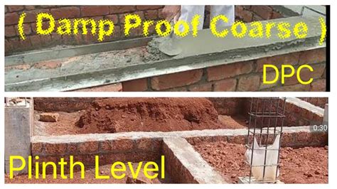 What Is DPC Damp Proof Coarse And Plinth Beam In Hindi Difference