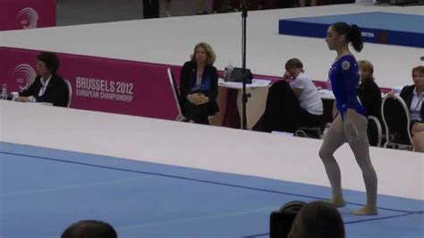 2012 Euros Aliya Mustafina Fx Rus Youtube