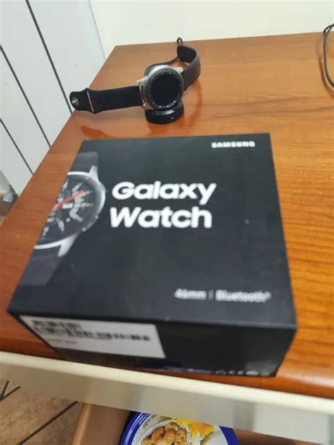 SAMSUNG GALAXY WATCH SM R800 46 Mm Cassa In Acciaio Inossidabile Nero