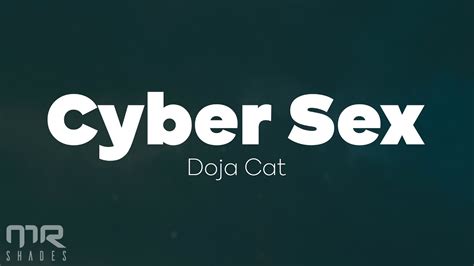 Doja Cat Cyber Sex Lyrics Youtube